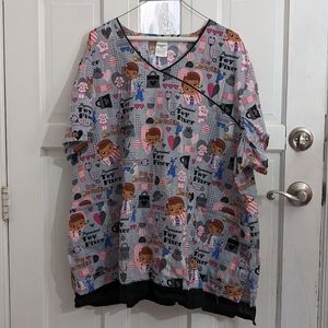 Customized Doc McStuffins Scrub Top